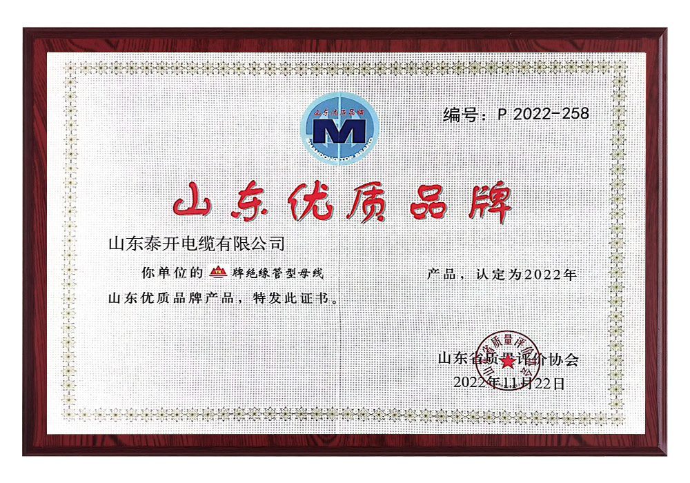 山東優質品牌（絕緣母線）