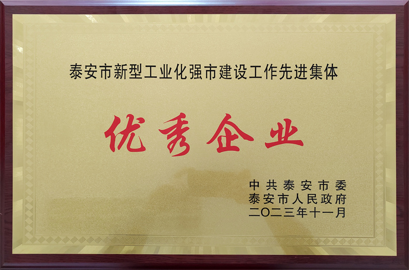 泰安市優秀企業